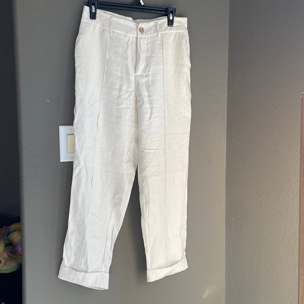 Off white breezy pants